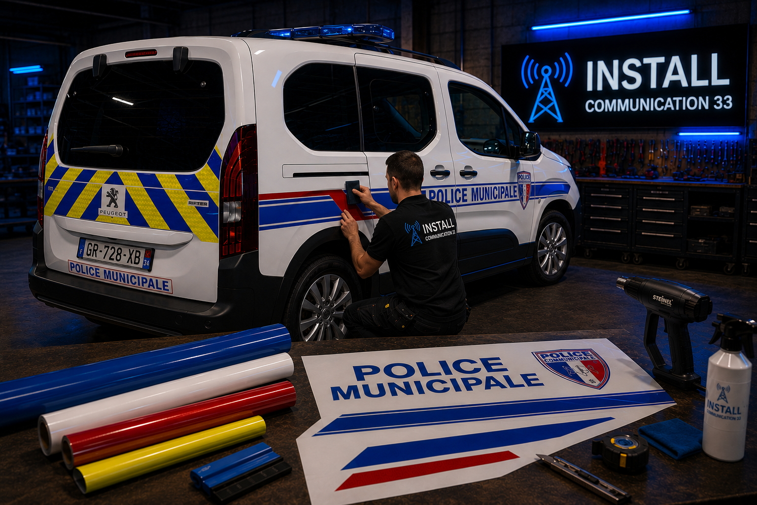 Balisage et flocage