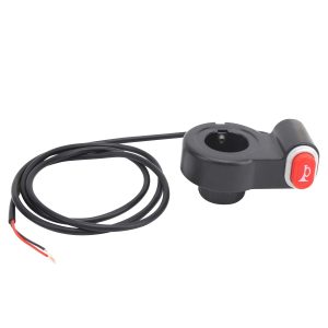 BOUTON POUSSOIR MOTO POUR SIRENE AVEC LOGO