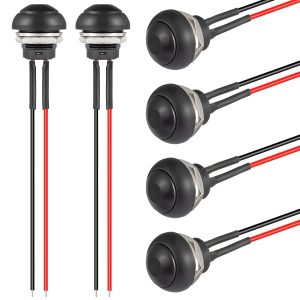 BOUTON POUSSOIR 12V POUR ACCESSOIRES