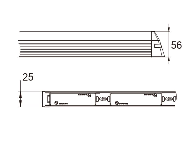 RAMPE A DEFILEMENT C4 - 32 LEDS -920 MM – Image 2