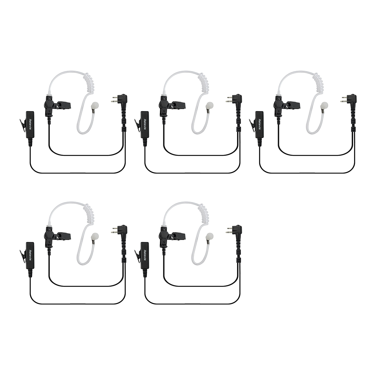 OREILLETTE AURICULAIRE LOT DE 10 EMBOUT MOTOROLA TYPE DP1400 – Image 4