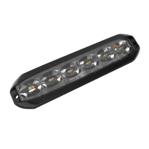 FEU A ECLATS LOKI - 6 LEDS - EN SILICONE FLEXIBLE BLEU OU ORANGE