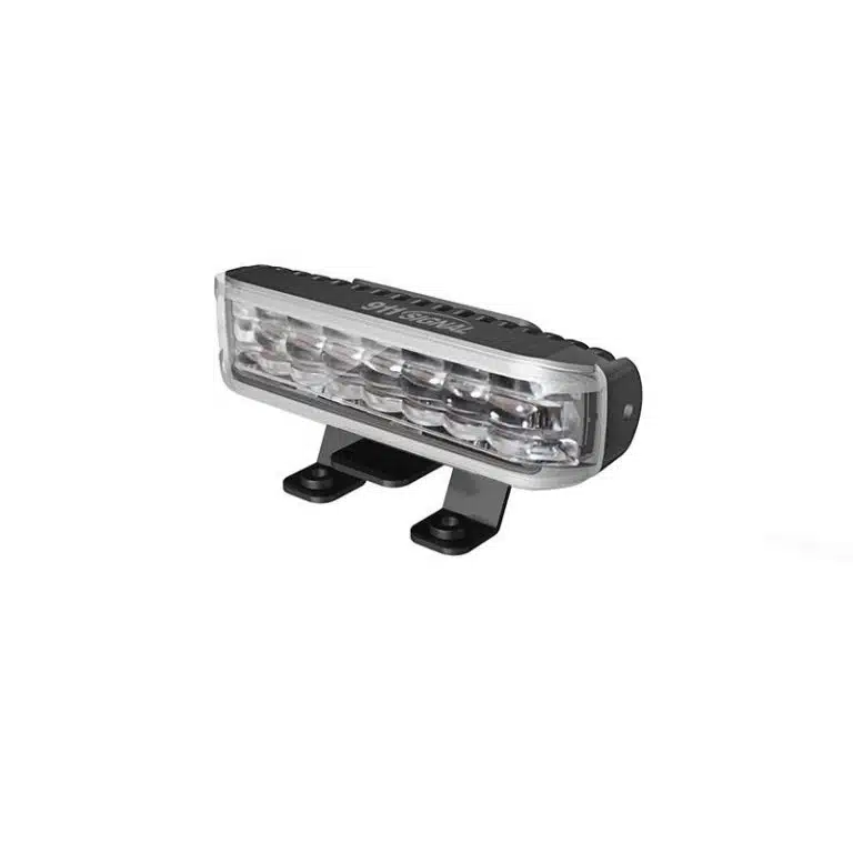 FEU A ECLATS X8 - 8 LEDS SUR 180° - 3 OPTIONS DE MONTAGE BLEU OU ORANGE – Image 4