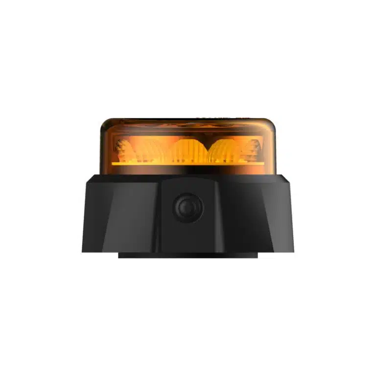GYROPHARE AUTONOME C12 MAG- 12 LEDS-ORANGE OU BLEU - SUPER MAGNETIQUE – Image 2