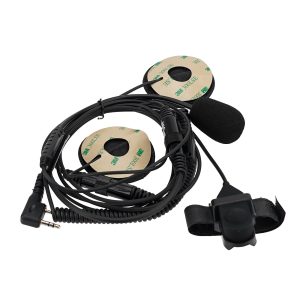 KIT MICROPHONE POUR CASQUE DE MOTO PTT BROCHE KN