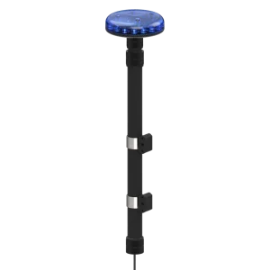 MAT DE MOTO TORNADO 24 LEDS HAUTEUR 600-1450 MM