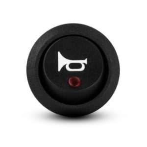 INTERRUPTEUR SIRENE AVEC VOYANT LED ROUGE